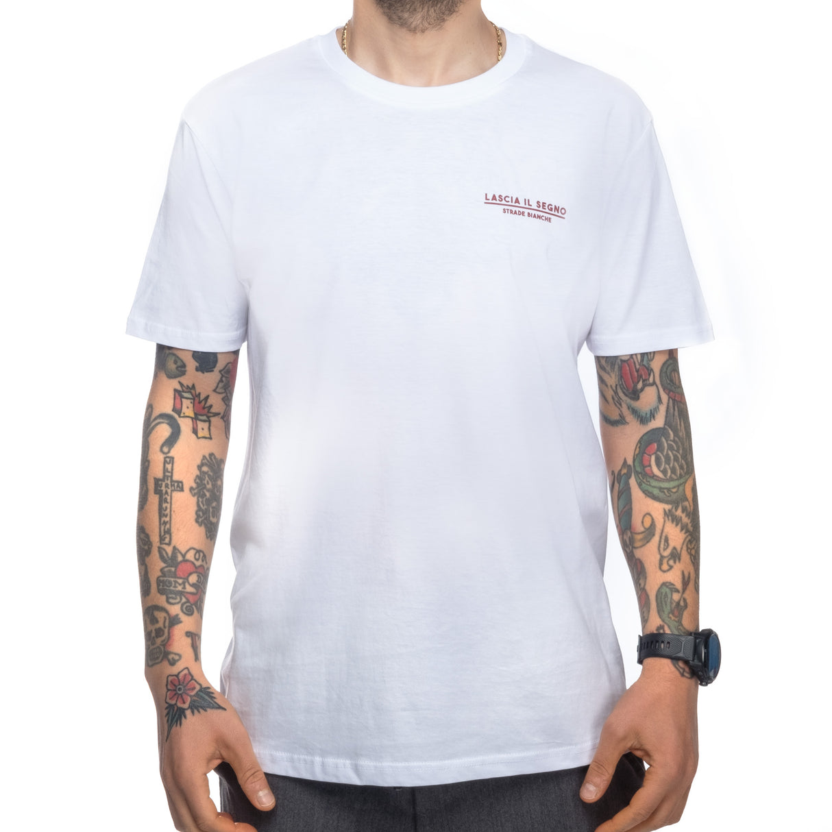 T-Shirt Strade Bianche - Lascia il segno - P