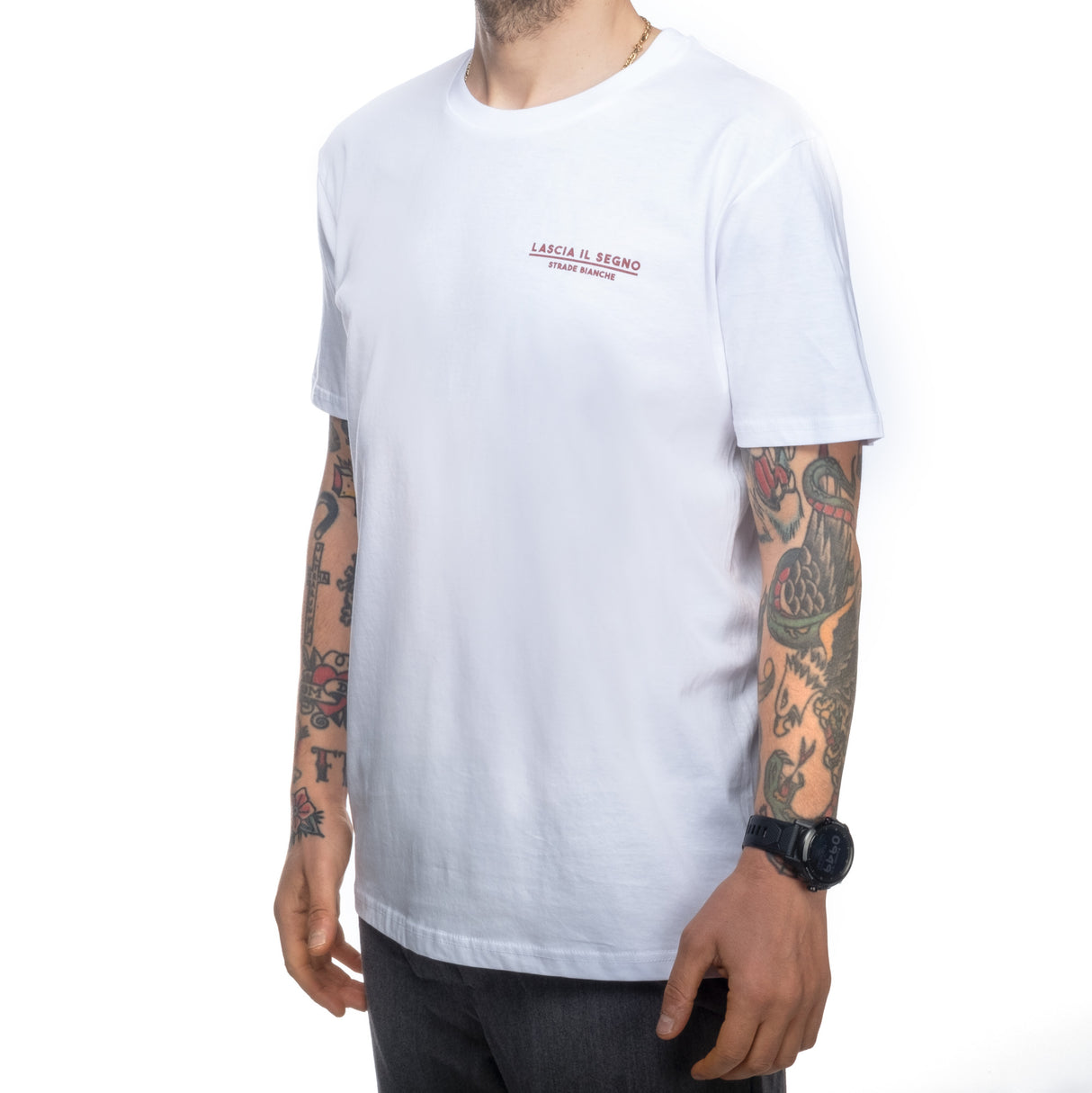 T-Shirt Strade Bianche - Lascia il segno - A