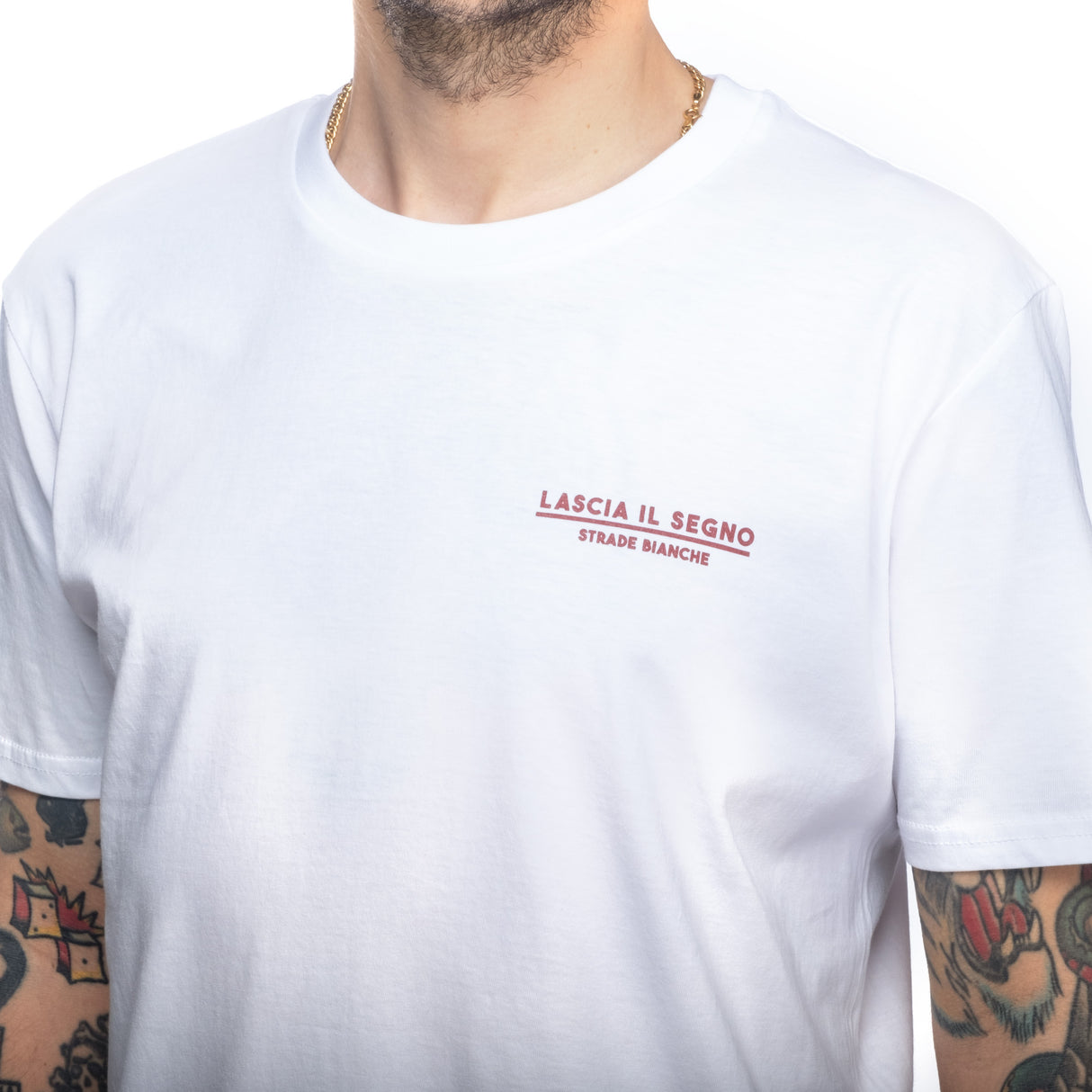 T-Shirt Strade Bianche - Lascia il segno - B