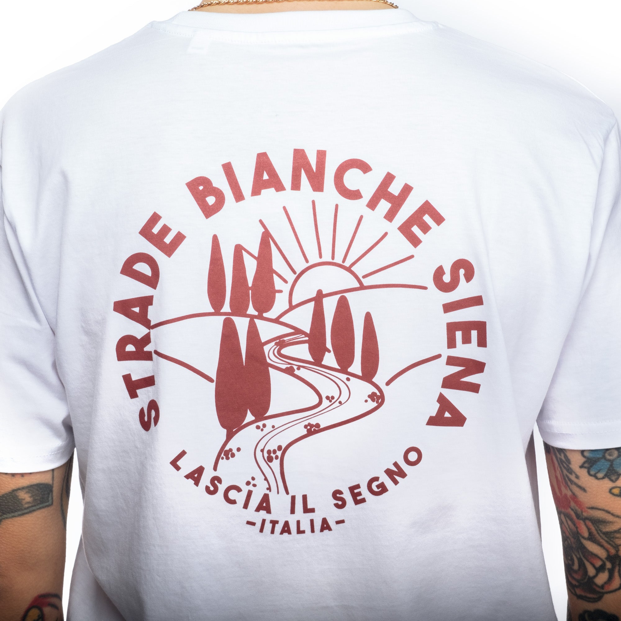 Camiseta Strade Bianche - Deja tu huella