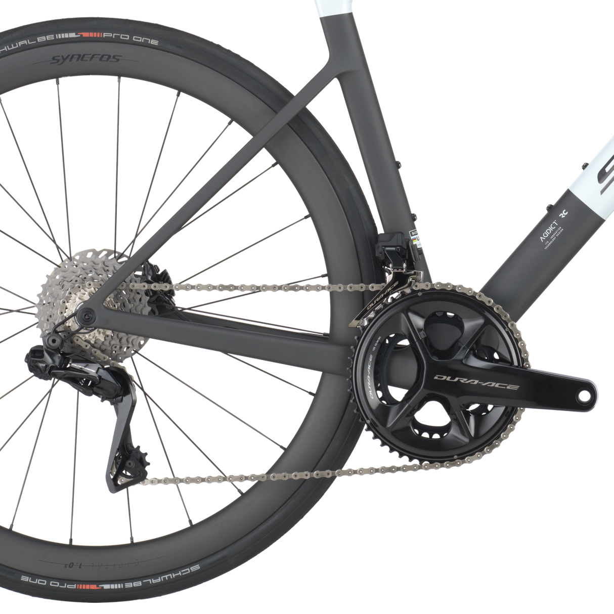 SCOTT Addict RC Pro - Bianco nero - G