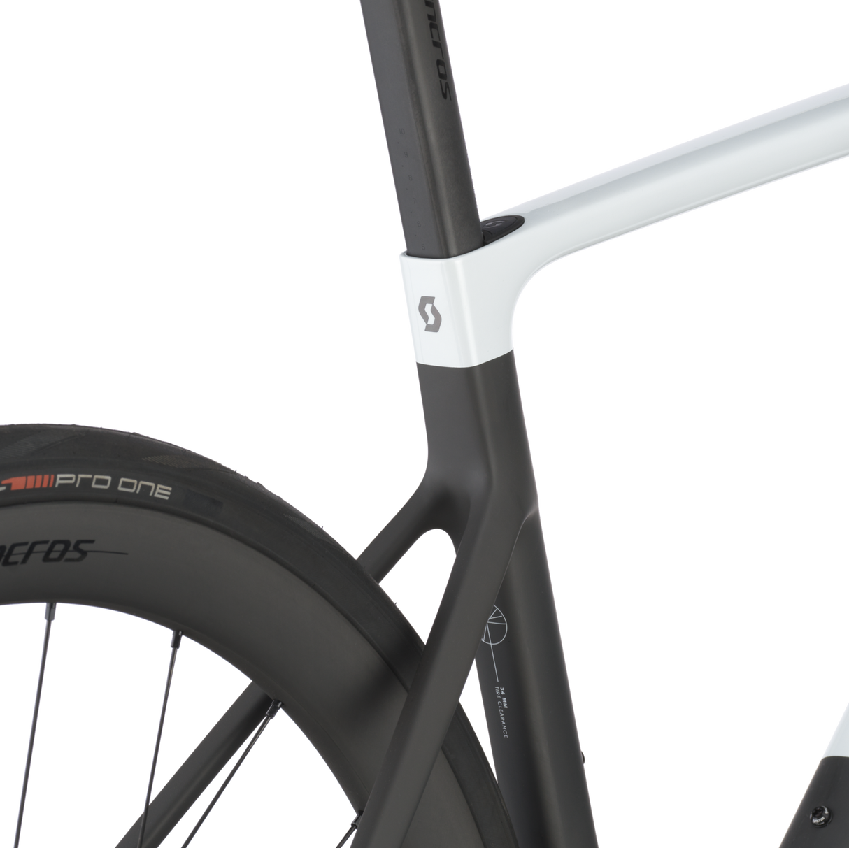 SCOTT Addict RC Pro - Bianco nero - H