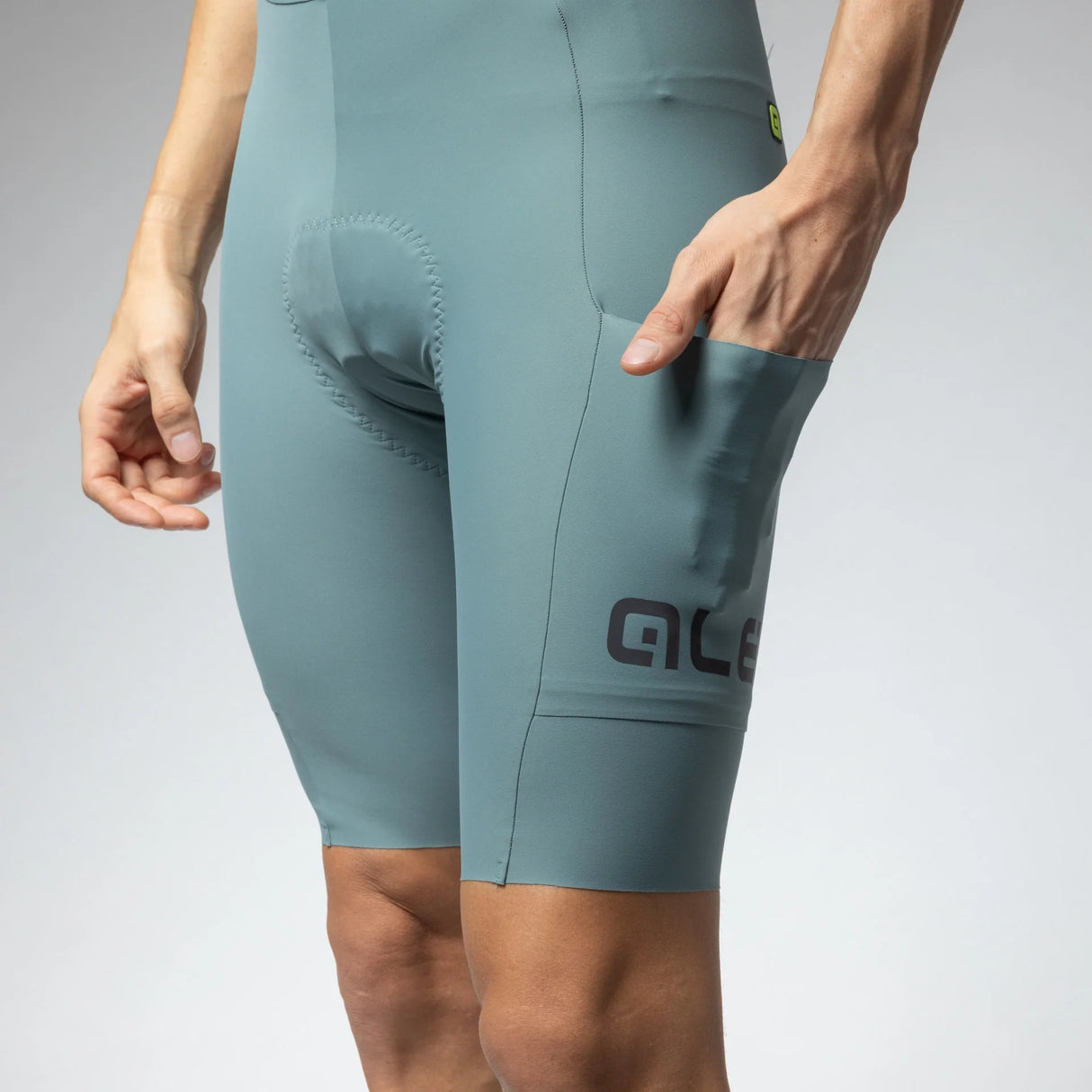 Culotte Ale Off Road Gravel Pro - Verde claro