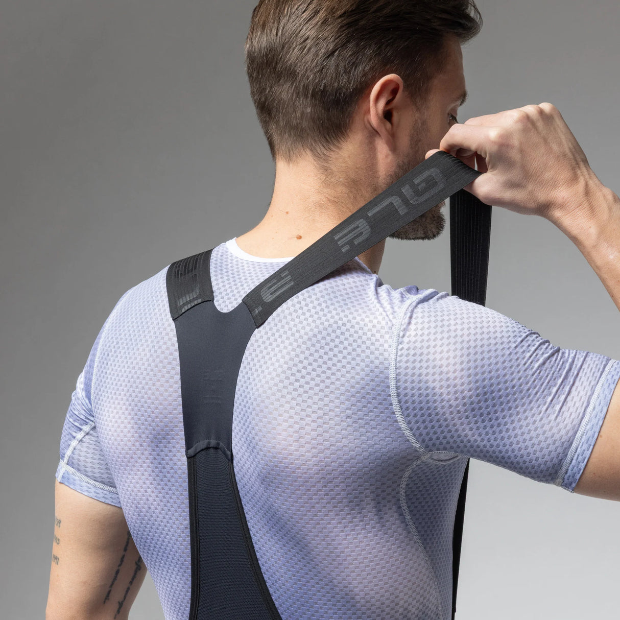 Cuissard à bretelles Ale PR-E Magic Colour - Gris