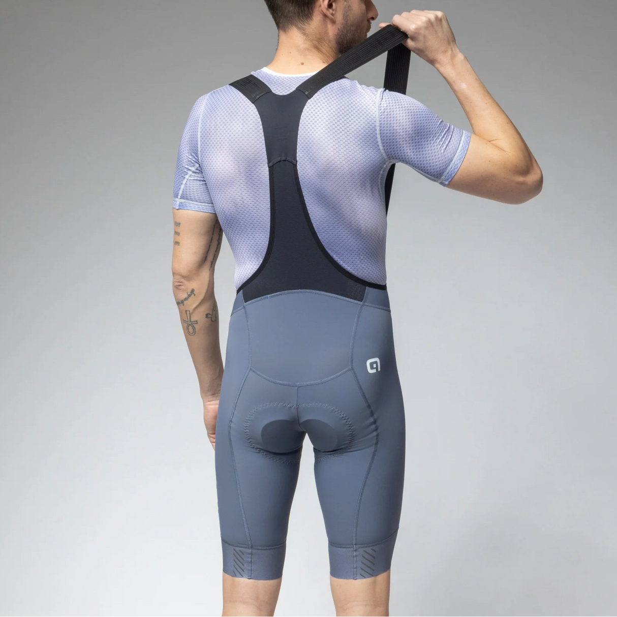 Cuissard à bretelles Ale PR-E Magic Colour - Gris