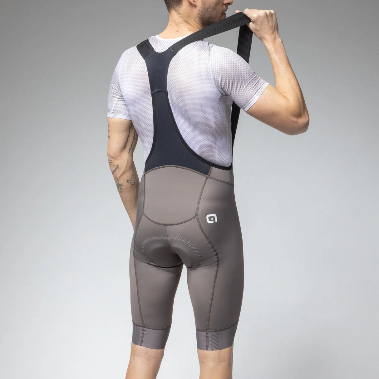 Cuissard à bretelles Ale PR-E Magic Colour - Marron clair