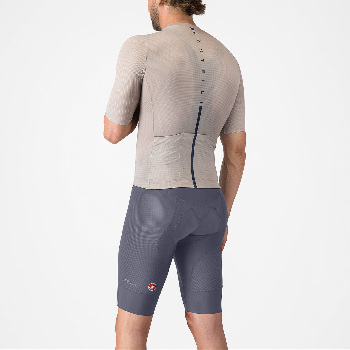 Salopette Castelli Competizione 2 - Grigio chiaro Castelli