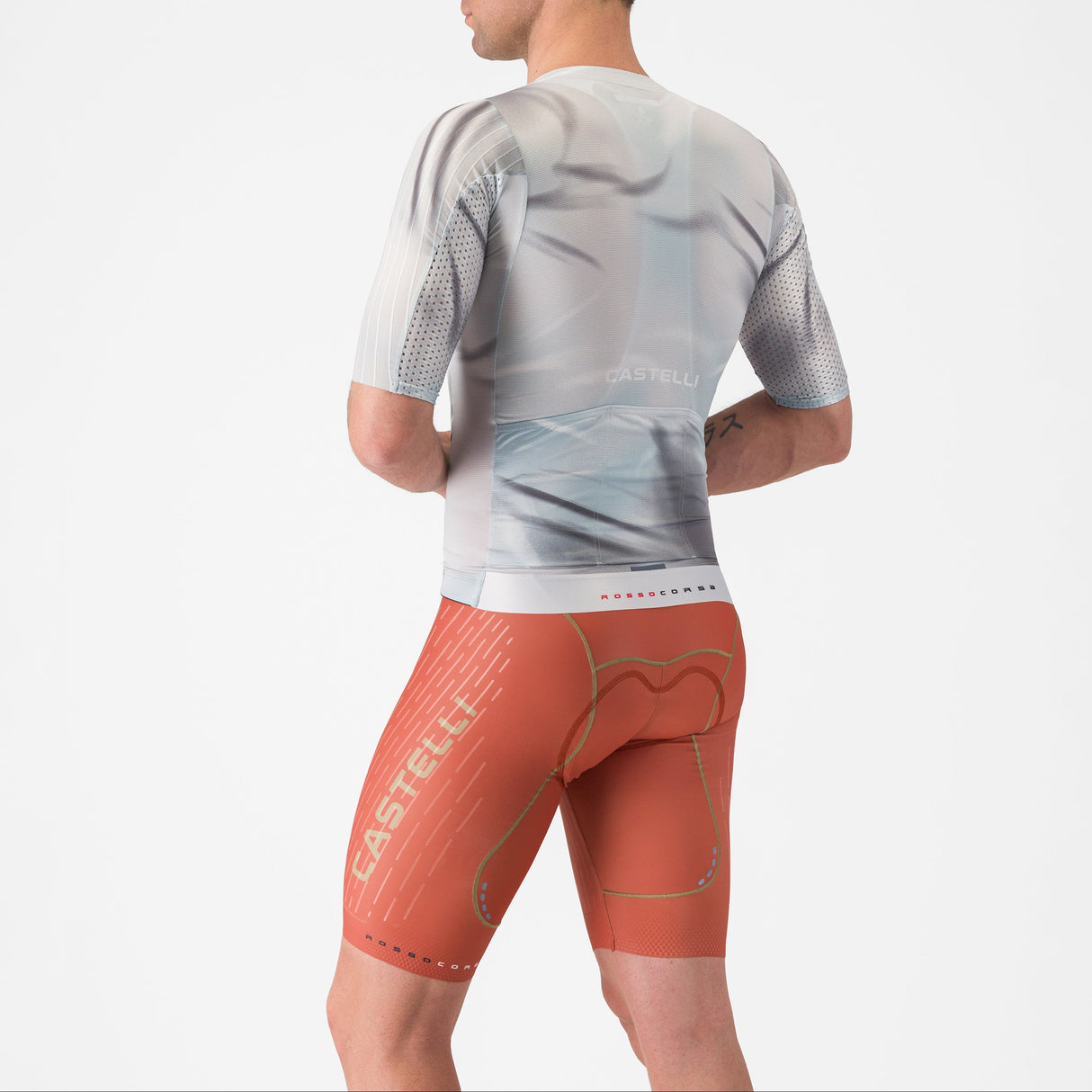 Salopette Castelli Free Aero Race S Kit - Arancio Castelli