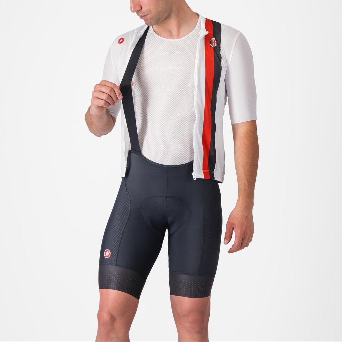 Salopette Castelli x AC Milan Competizione 2 - Nero Castelli