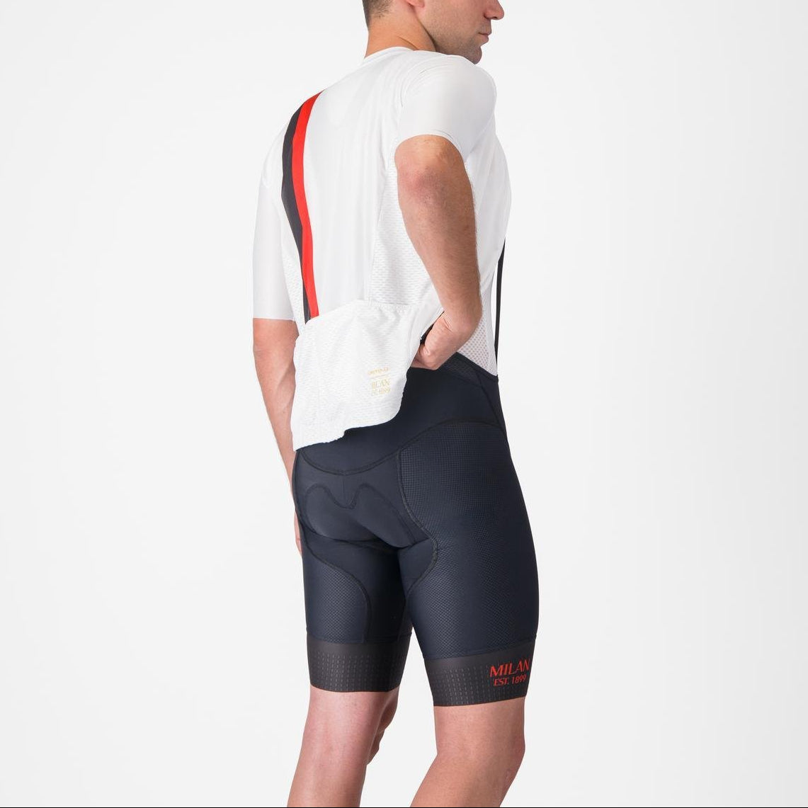 Salopette Castelli x AC Milan Competizione 2 - Nero Castelli