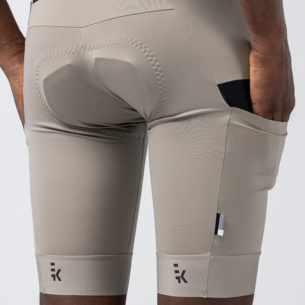 Gobik Grit 3.0 Nessie bib shorts - Beige