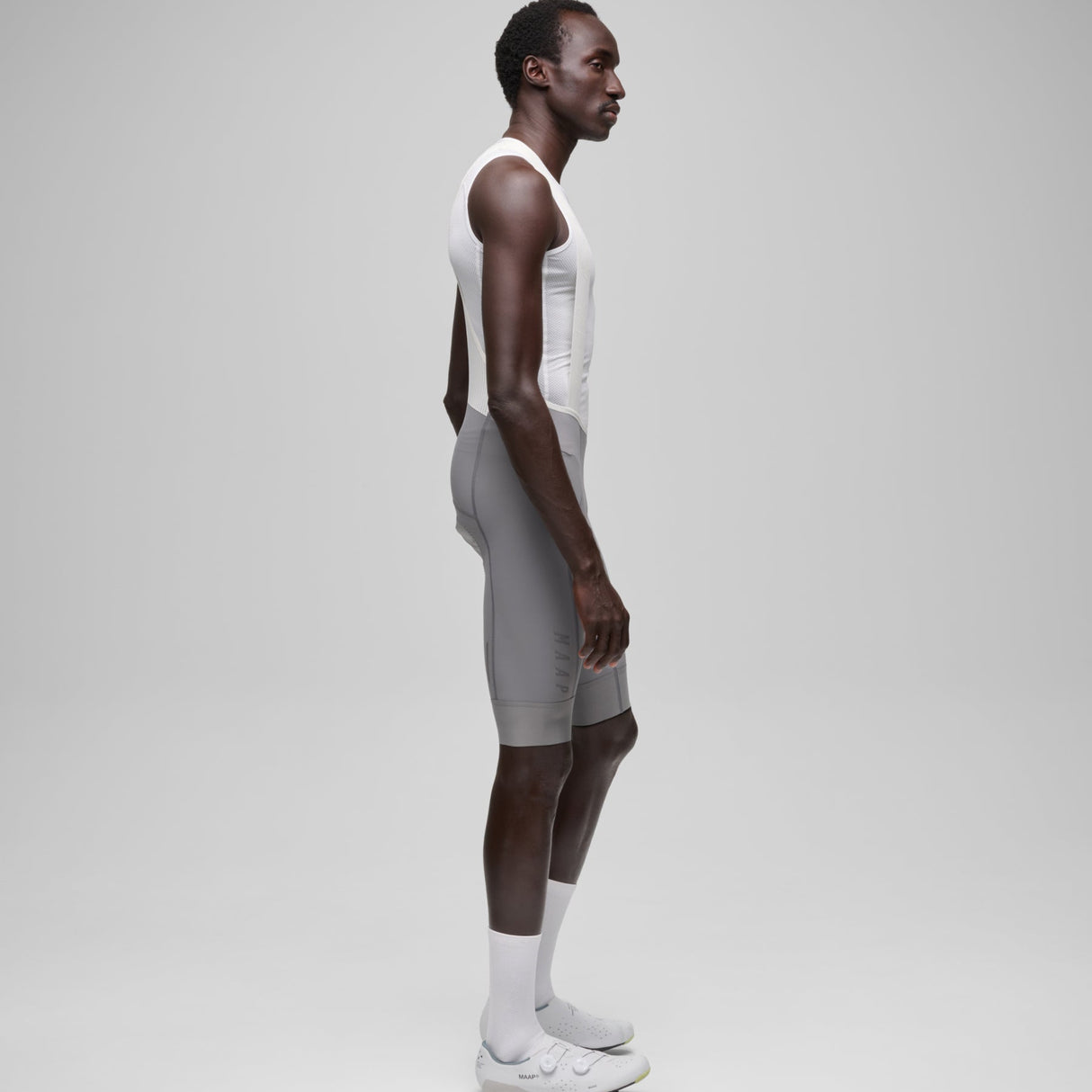 Cuissard à bretelles Maap Team Evo long - Gris