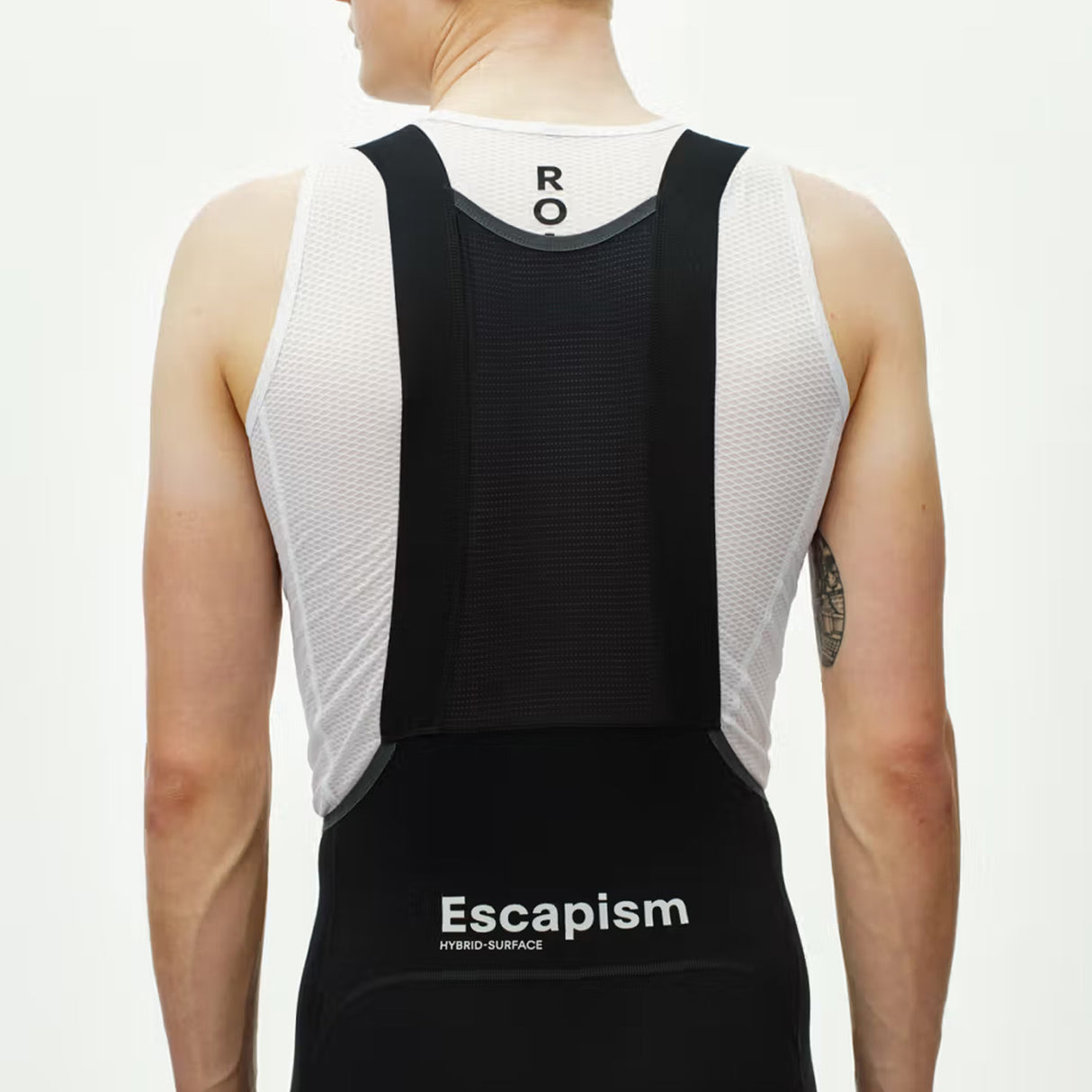 Pas Normal Studios Escapism Cargo bib shorts - Black