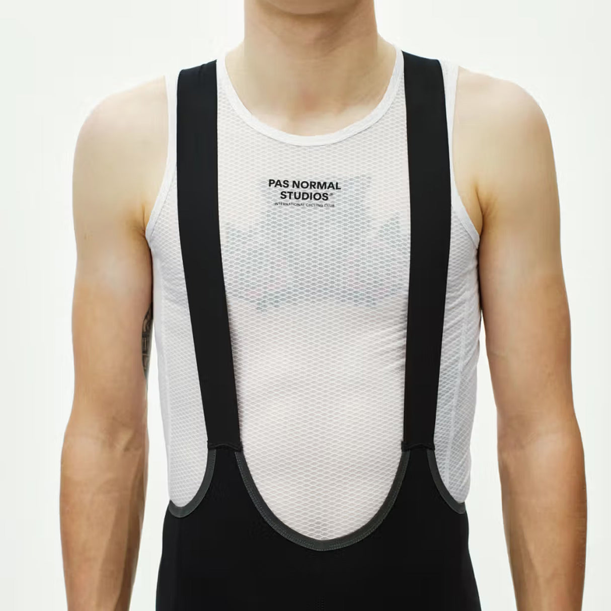 Pas Normal Studios Escapism Cargo bib shorts - Black