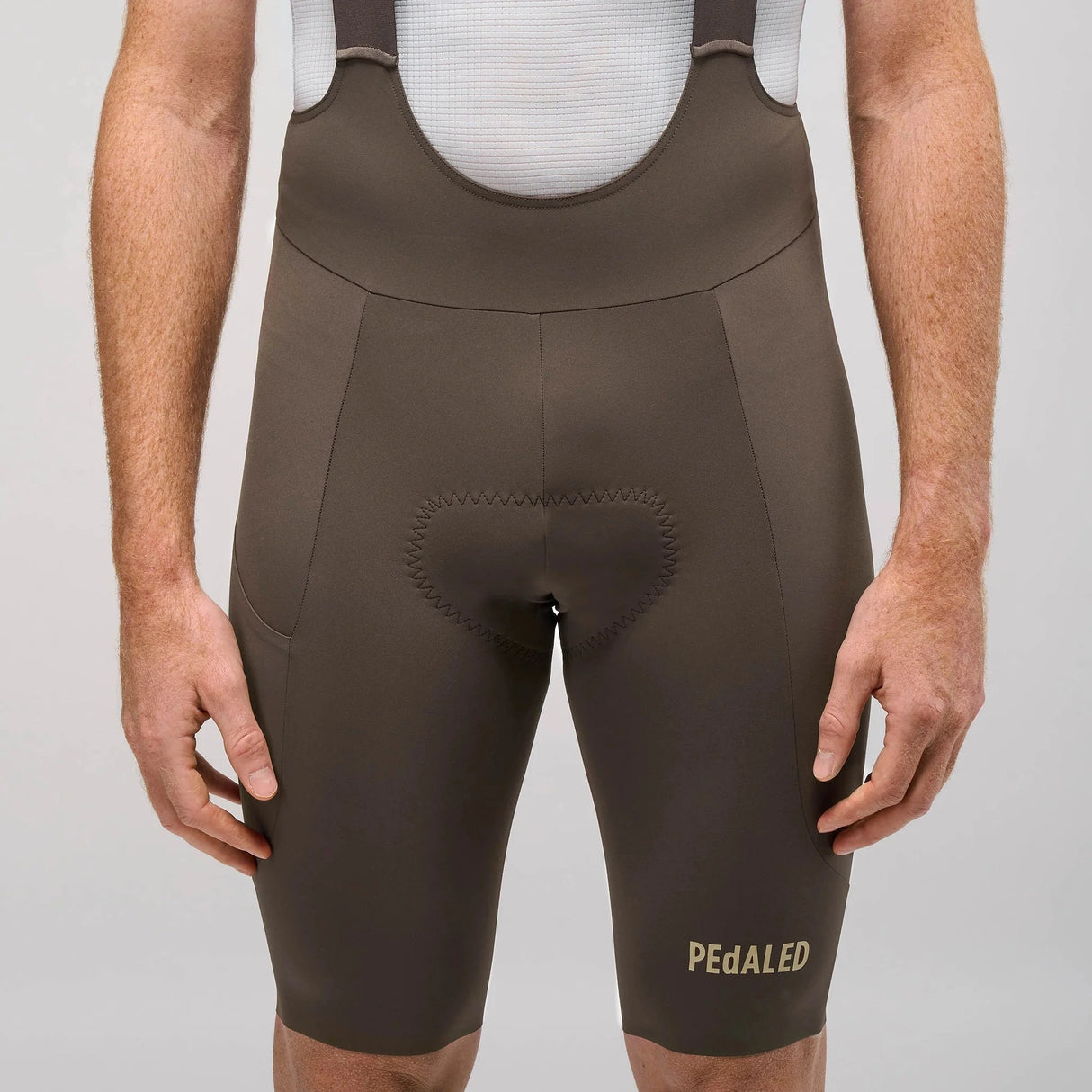 Cuissard à bretelles Pedaled Element Lightweight - Marron