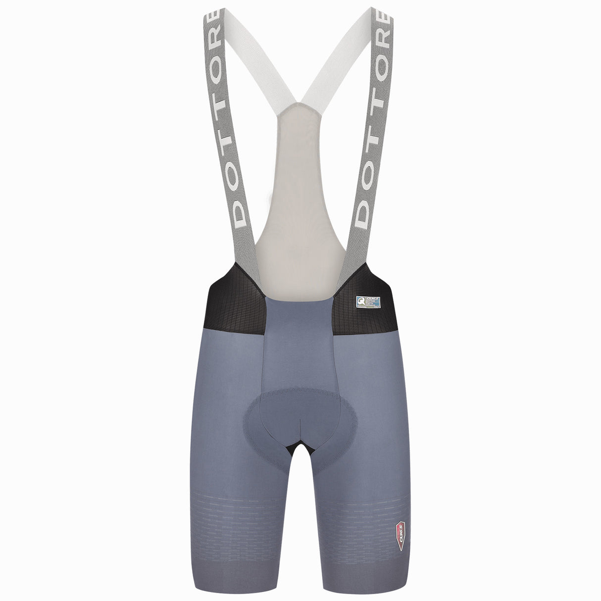 Q36.5 Dottore Clima bib shorts - Grey