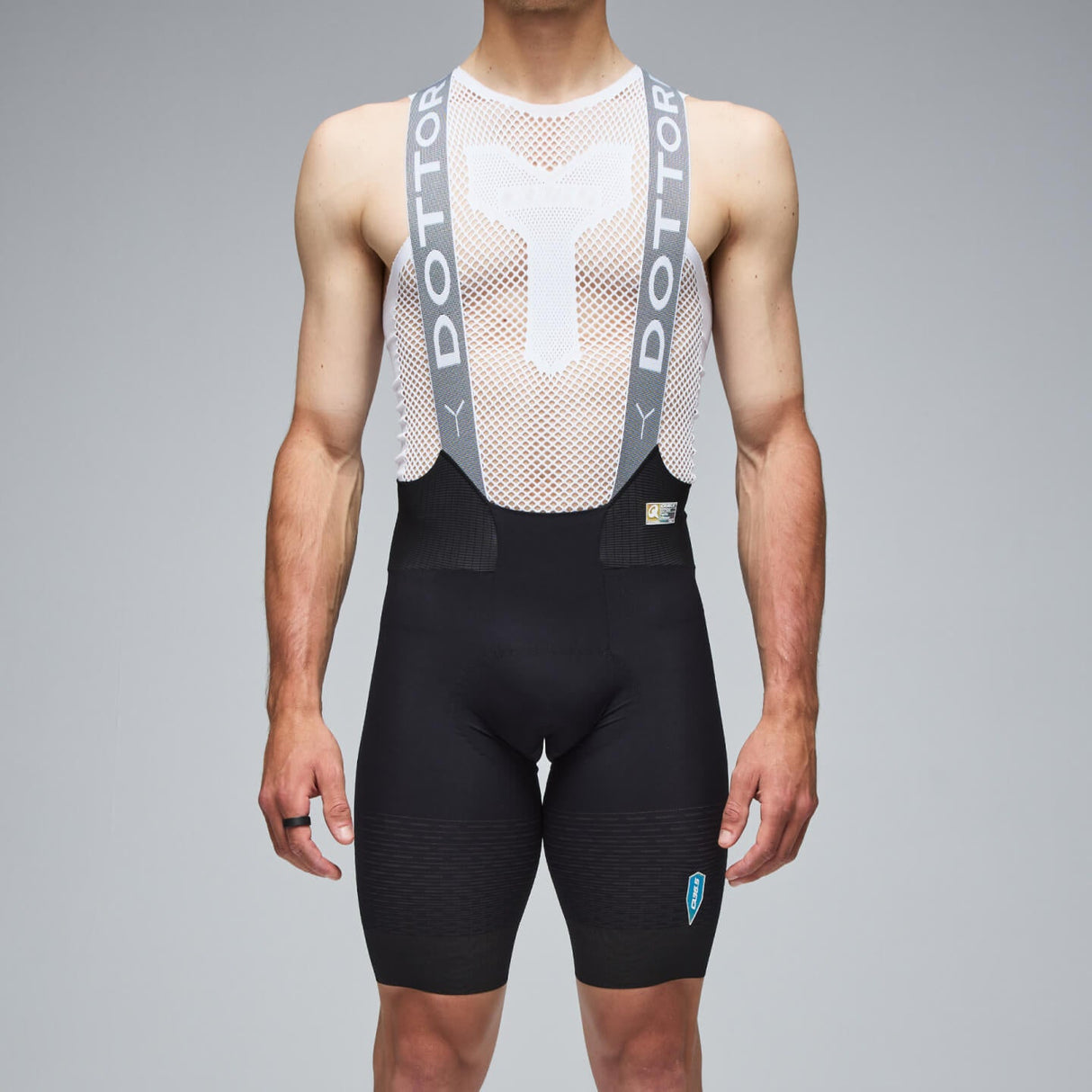 Q36.5 Dottore Clima bib shorts - Black