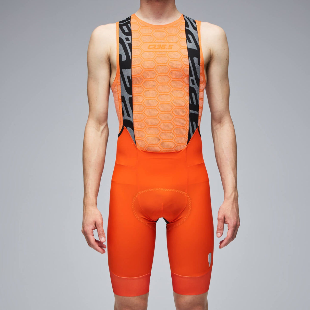 Q36.5 Gregarius Pro bib shorts - Orange