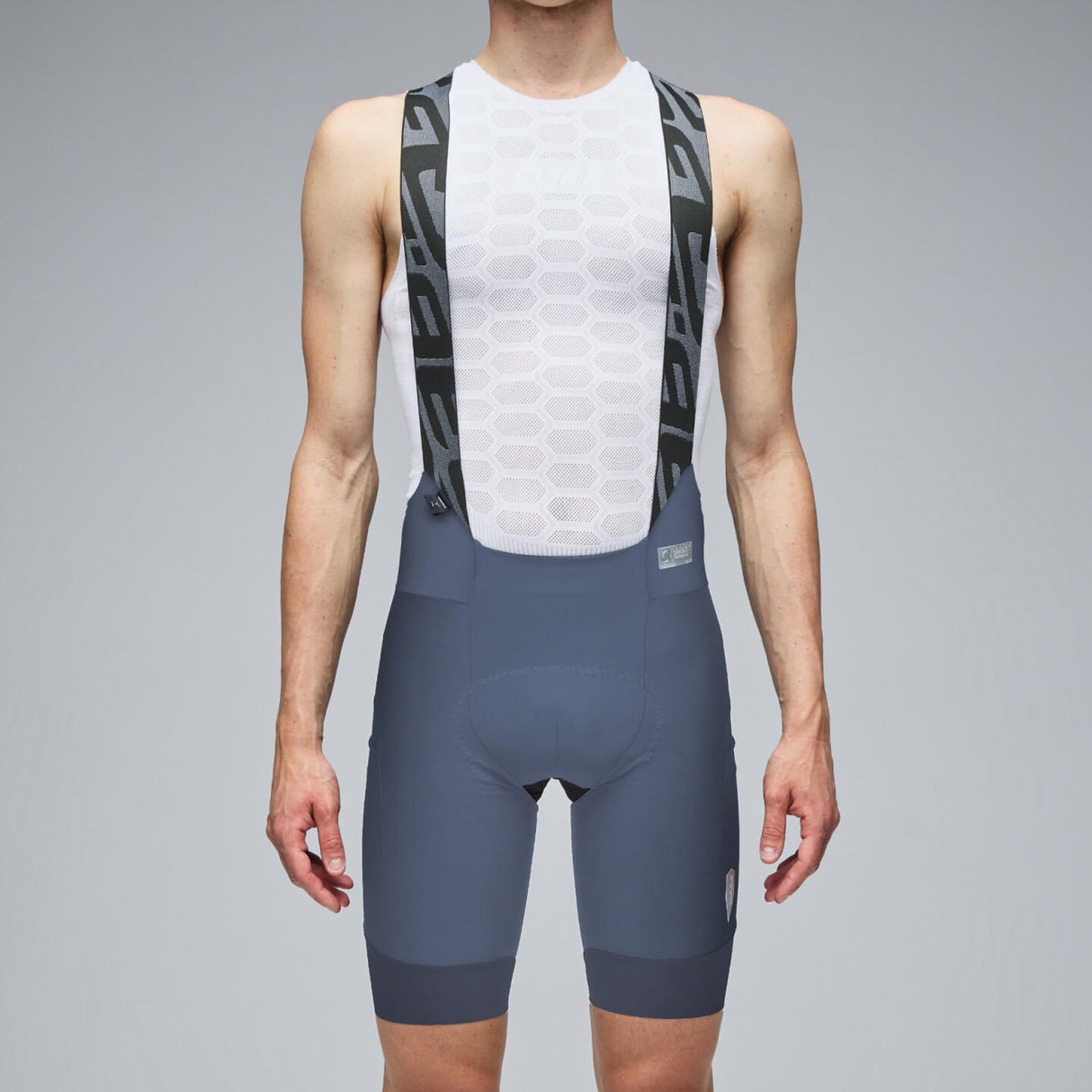 Q36.5 Gregarius Pro bib shorts - Light grey