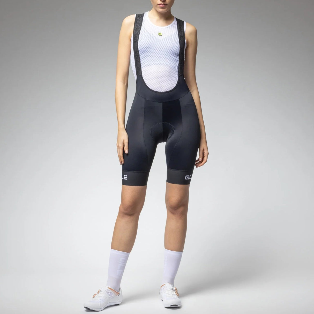 Salopette donna Ale Pragma Traguardo 2.0 - Nero bianco Ale