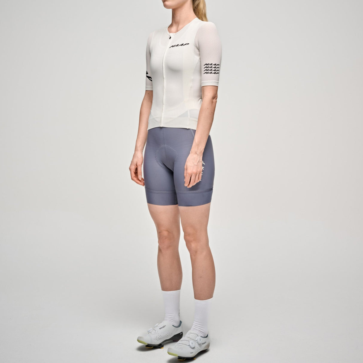 Salopette donna Maap Short Team Evo - Grigio Maap