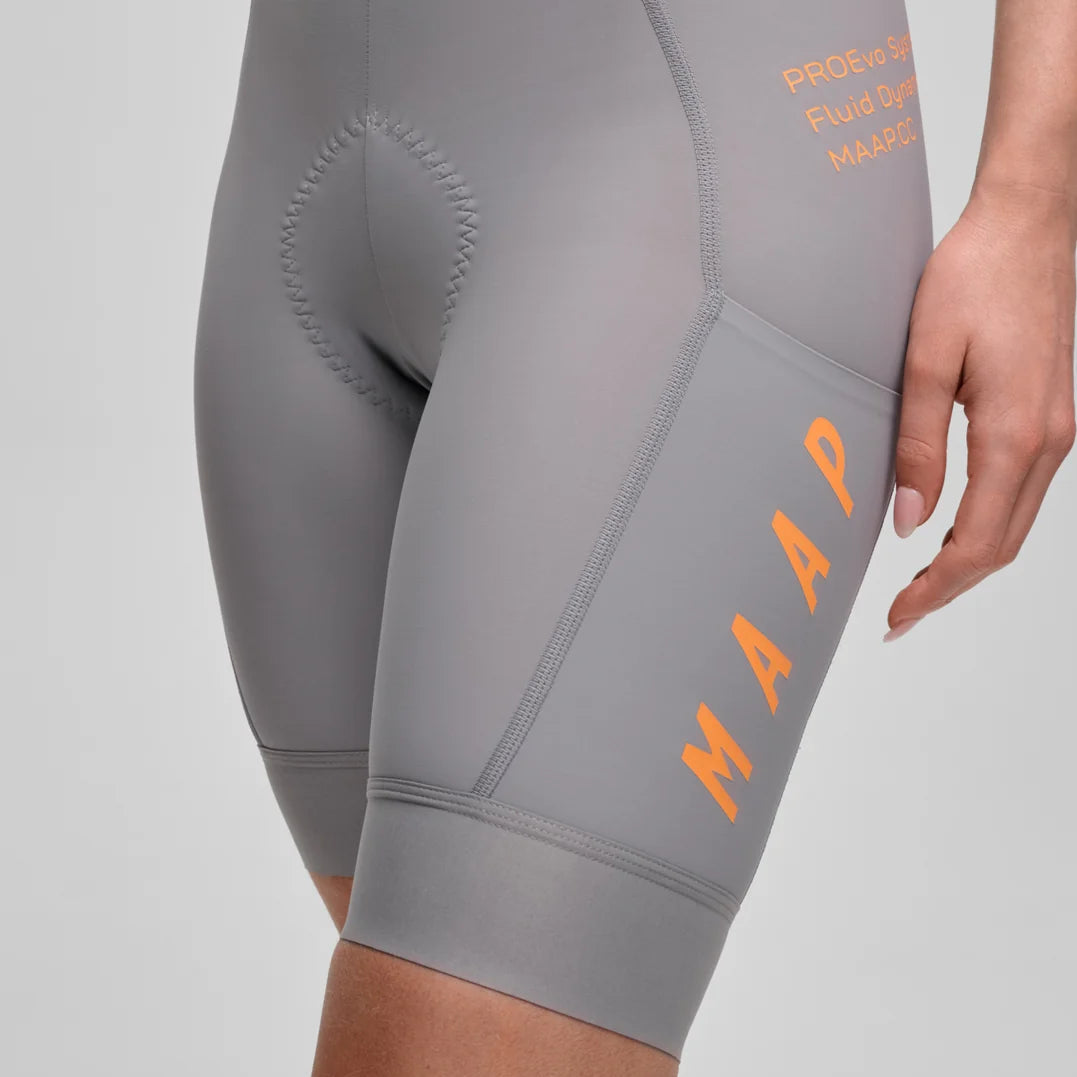Maap Strata Team Evo Cargo women bib shorts - Titanium