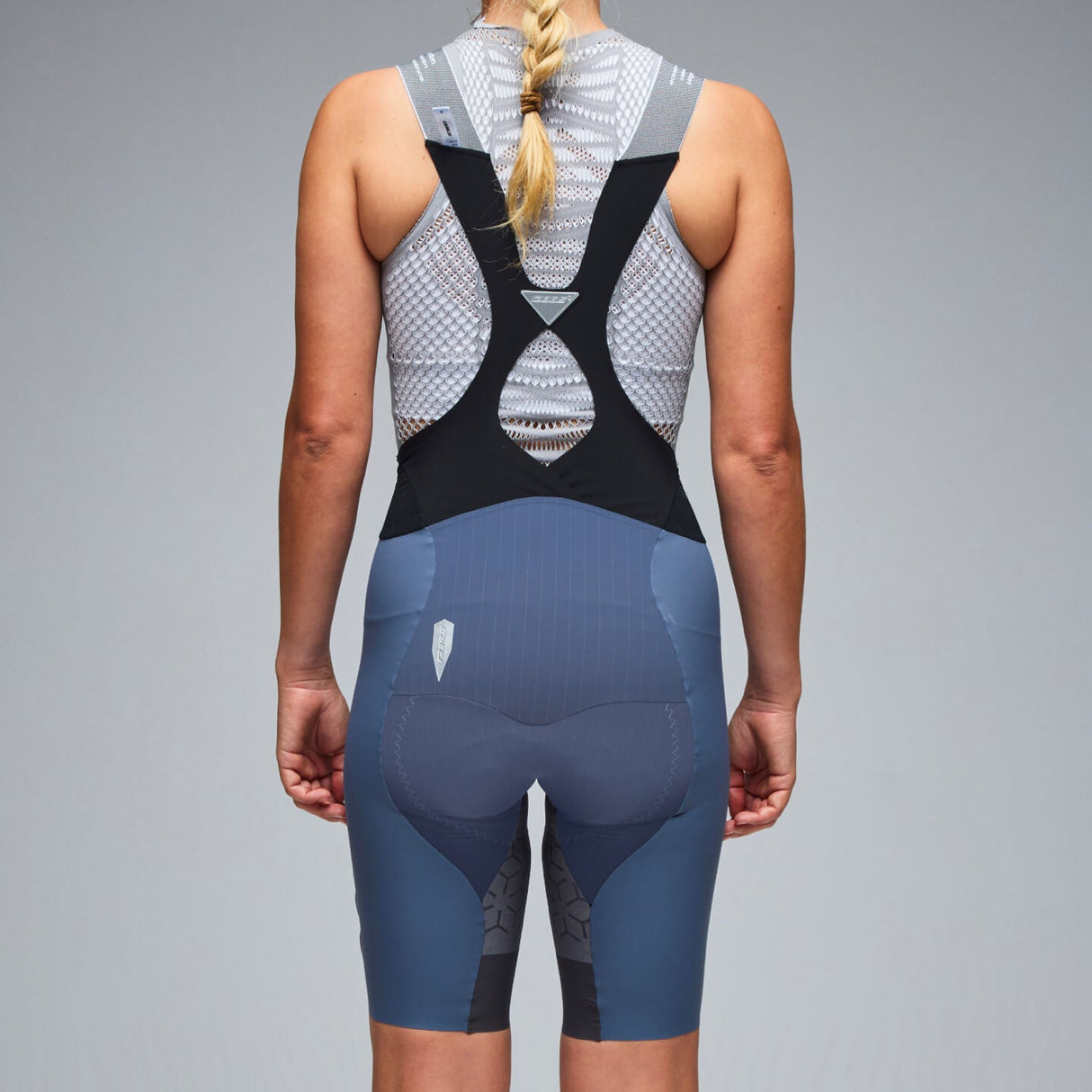 Q36.5 Dottore Pro woman bib shorts - Grey