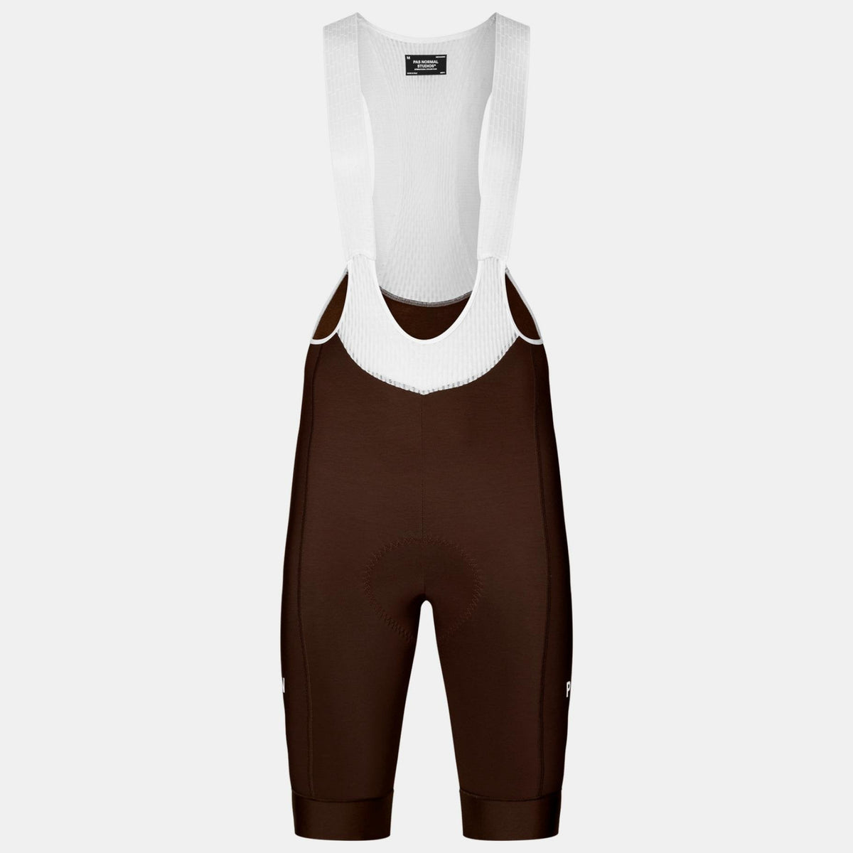 Bib shorts Pas Normal Studios Mechanism Thermal - Brown