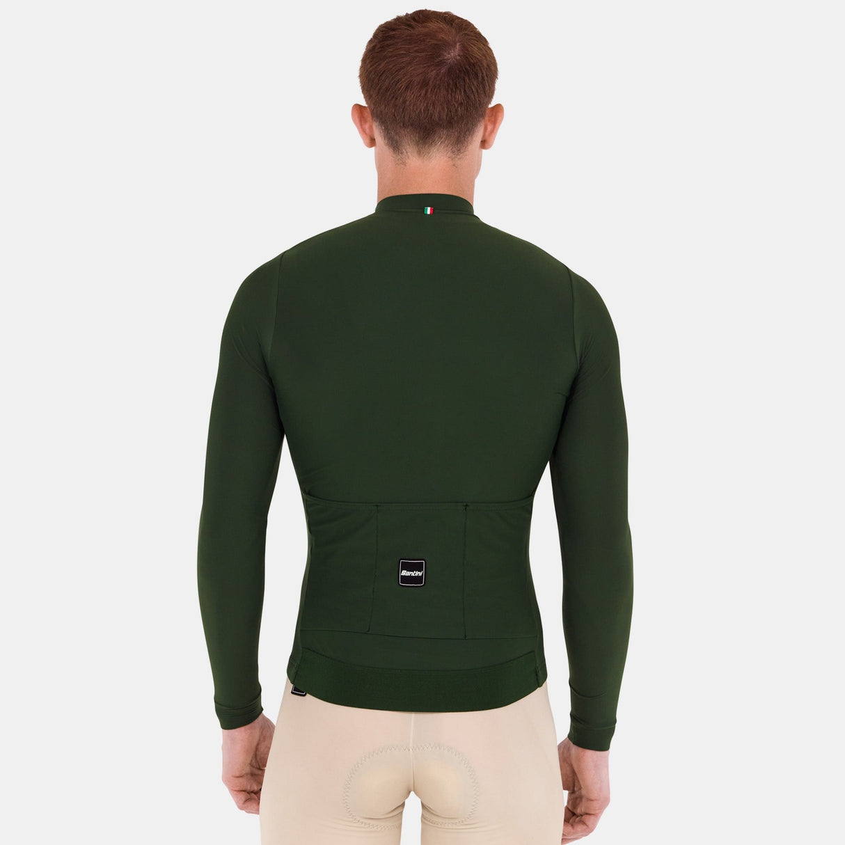 Maglia maniche lunghe Santini RTR - Verde - A