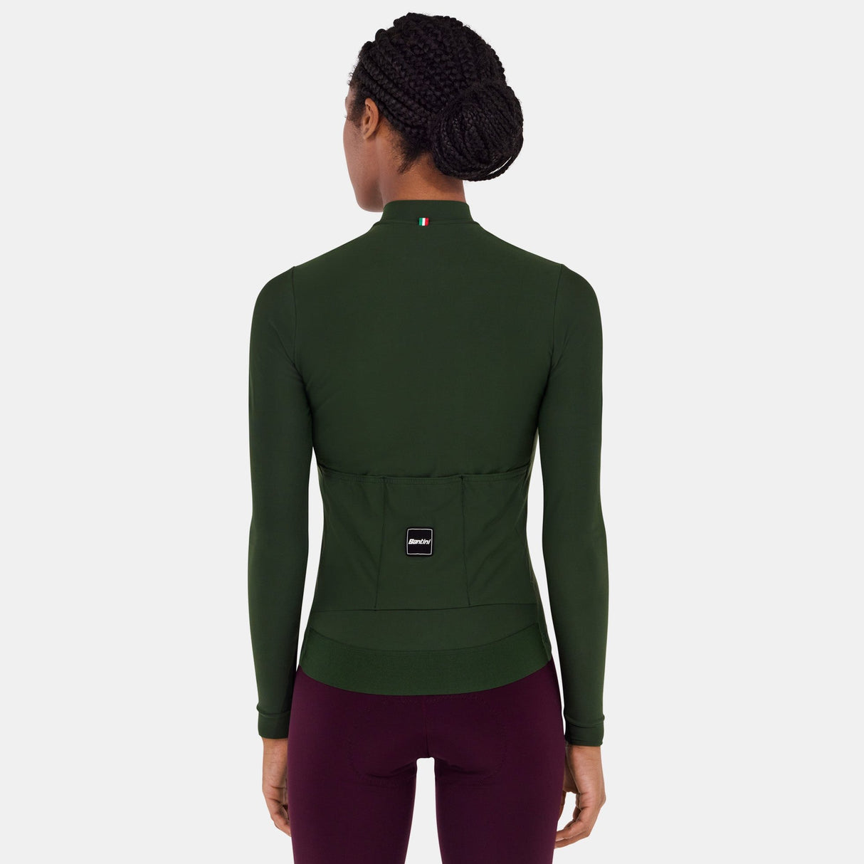 Maglia maniche lunghe Santini RTR - Verde - C