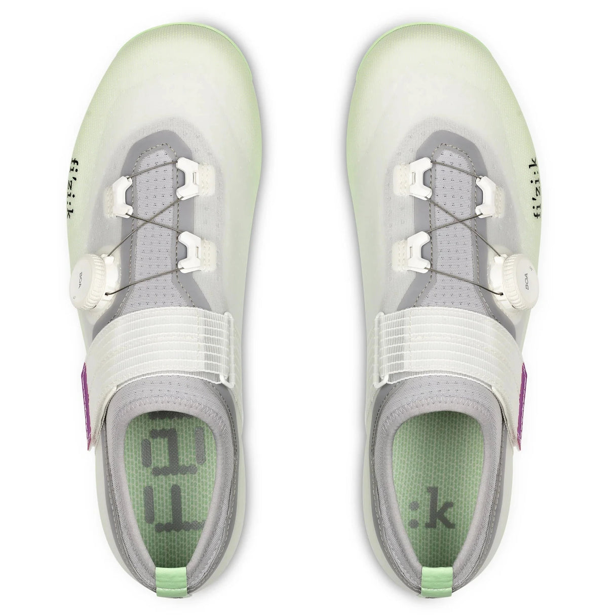 Scarpe Fizik Vento Ferox Carbon 2 - Grigio verde Fizik