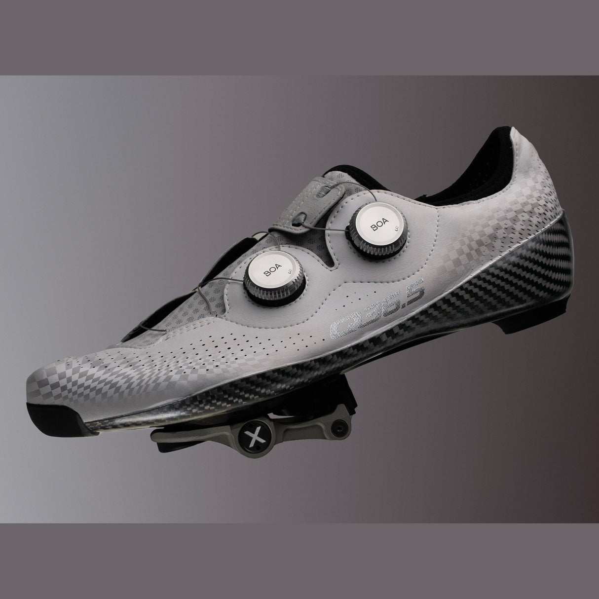 Scarpe Q36.5 Unique Pro Road 4 fori - Bianco Q36.5