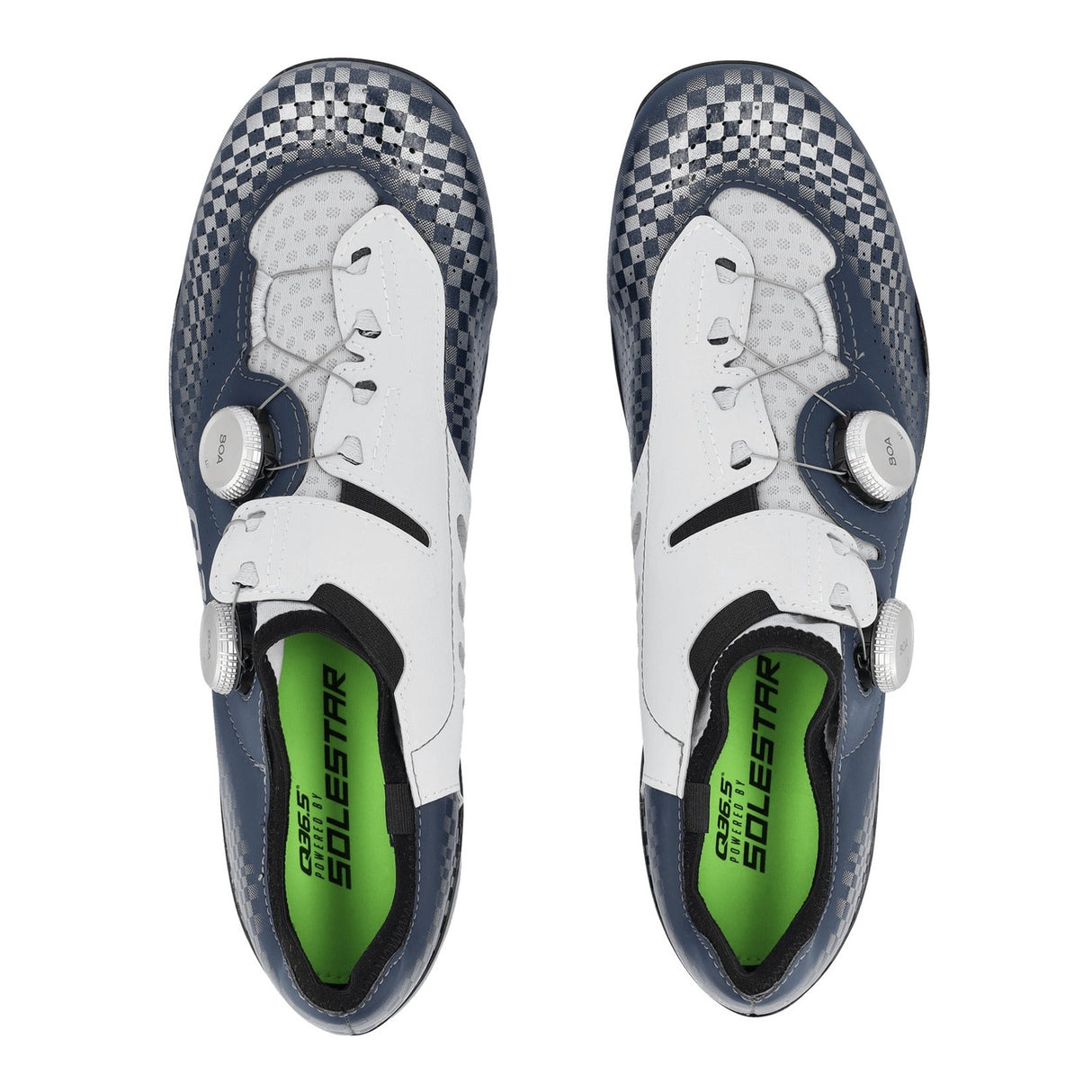 Scarpe Q36.5 Unique Pro Road 4 fori - Blu Q36.5