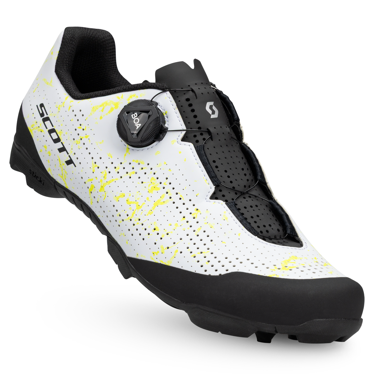 Scott MTB Comp Schuhe - Weiß Schwarz