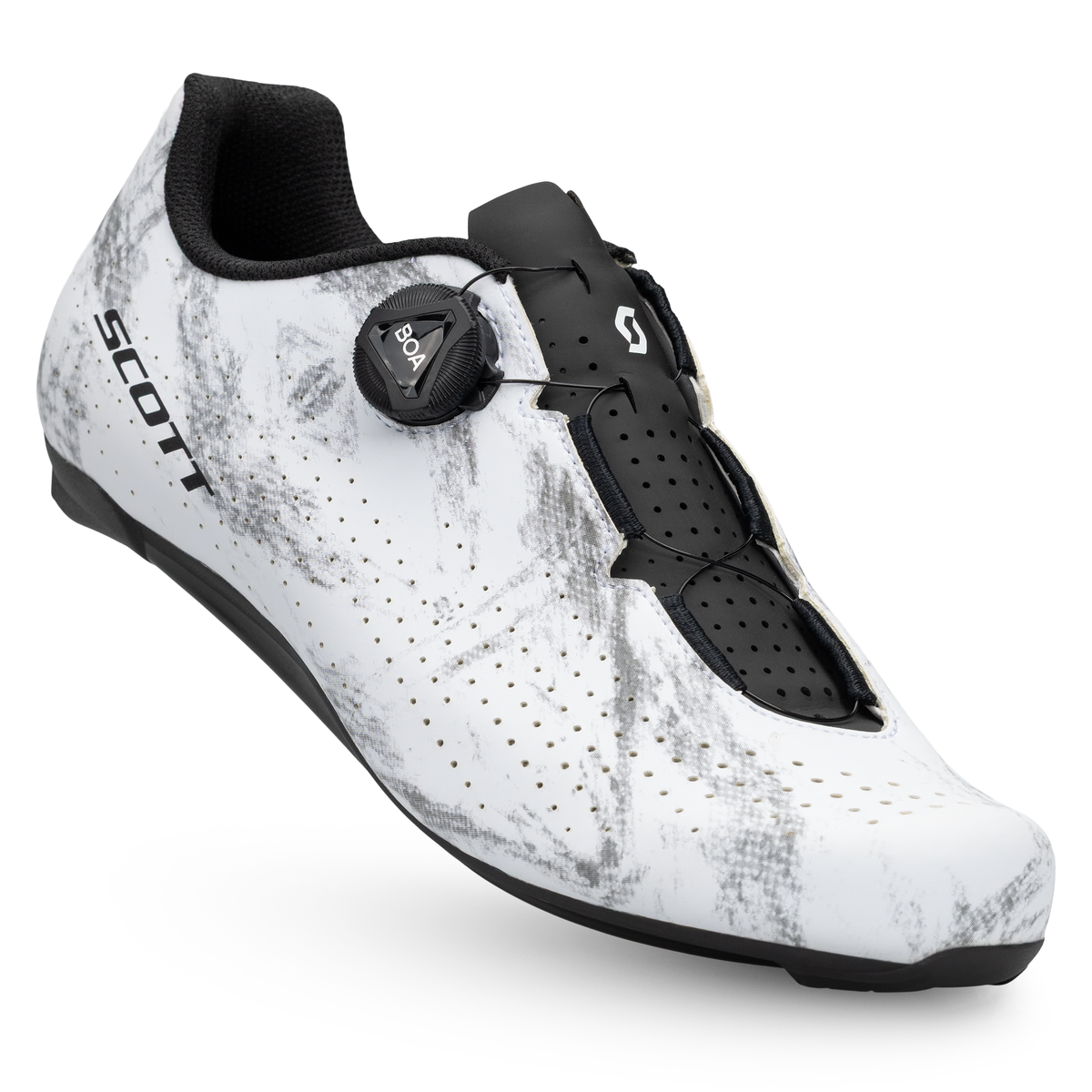 Scarpe Scott Road Comp - Bianco nero
