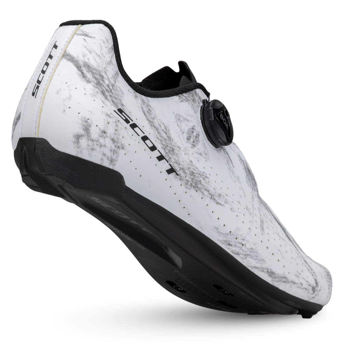 Scarpe Scott Road Comp - Bianco nero