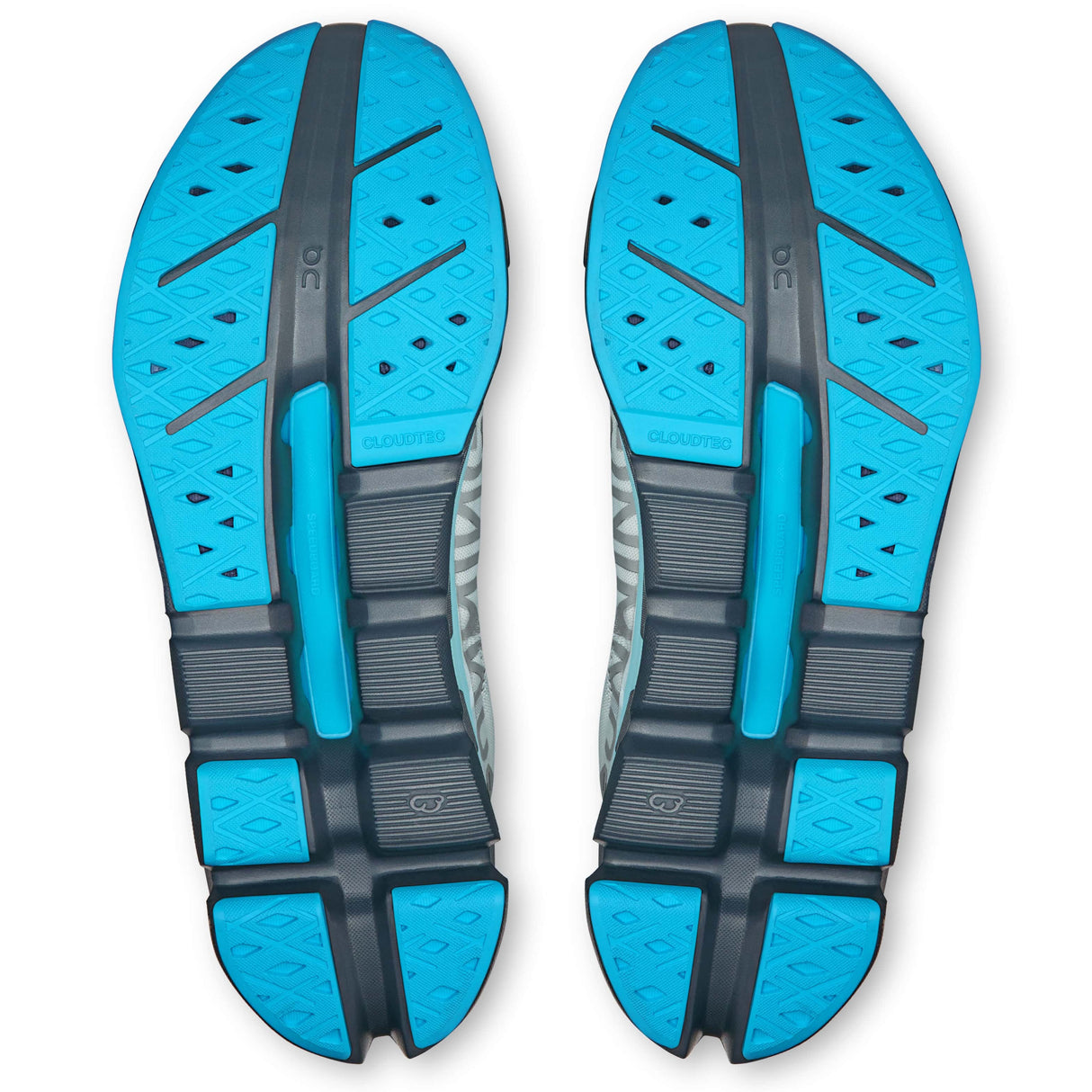 Scarpe donna On Cloudflow 5 - Bianco azzurro ON running