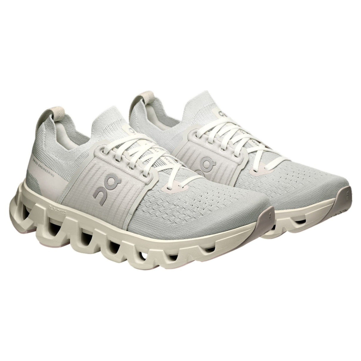 Scarpe donna On Cloudswift 4 - Grigio bianco ON running
