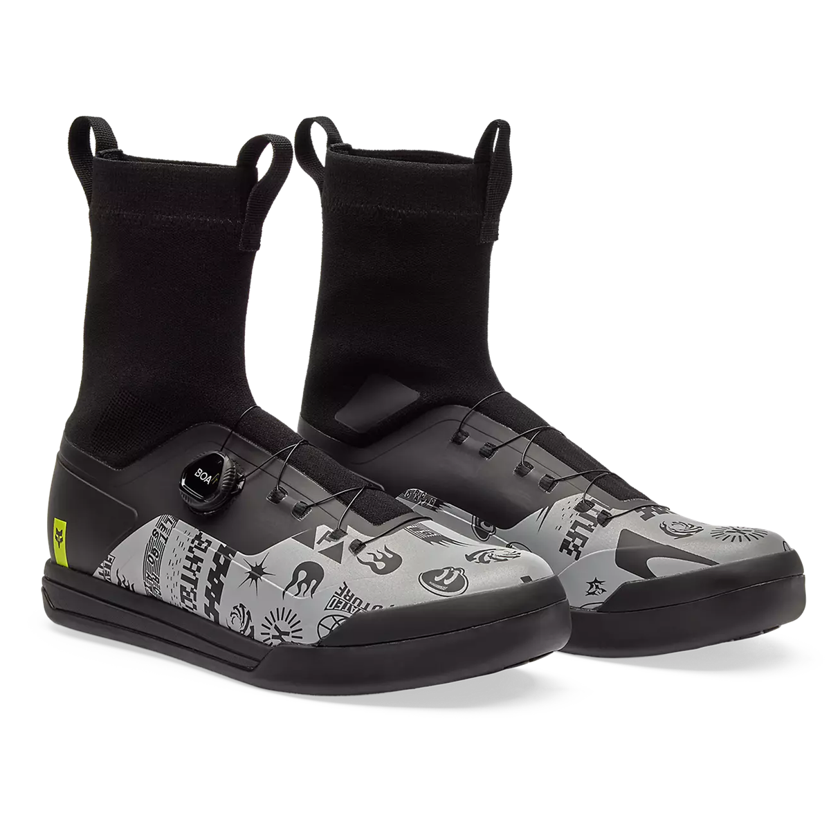 Scarpe mtb Fox Union BOA All Weather Clipless Lunar - Nero Fox