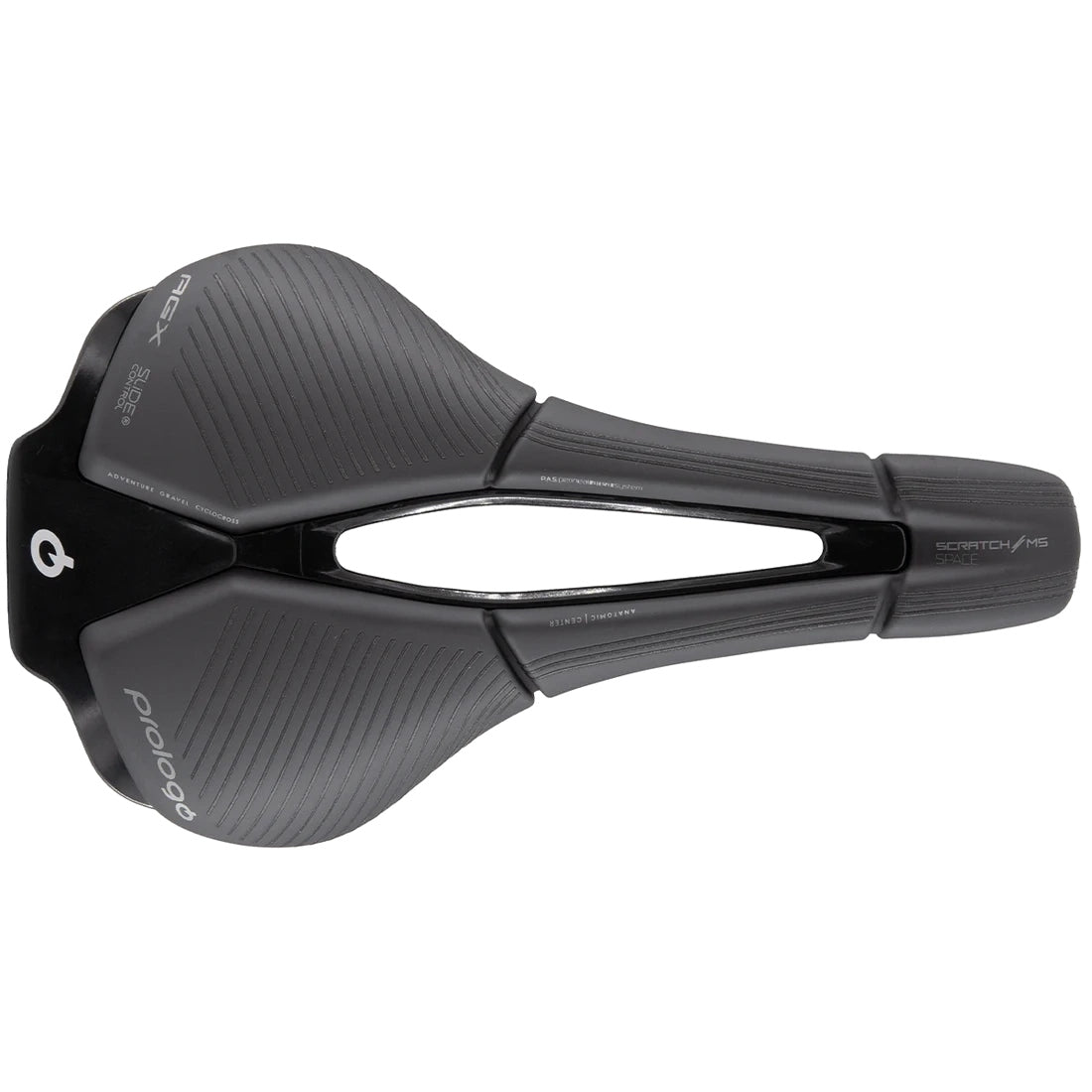 Sella Prologo Scratch M5 AGX Space Slide Control Tirox - Nero - H