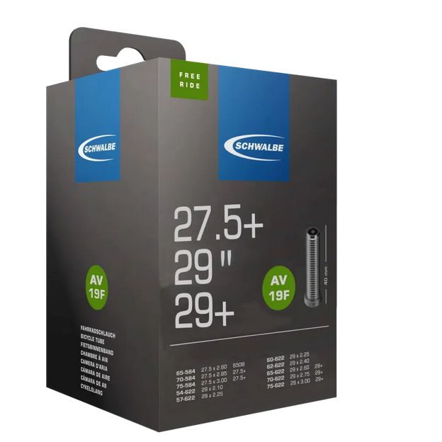 Camera d'aria Schwalbe AV19F 27.5+/29+ - Schrader 40 mm - P