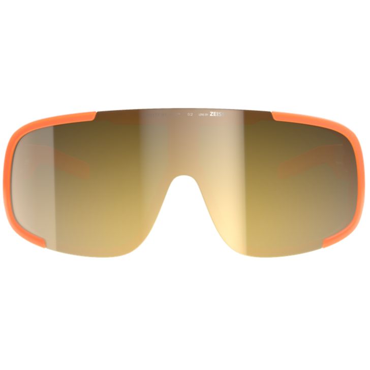 Occhiali Poc Aspire Mid - Fluo Orange Translucent Clarity Road Partly Sunny Gold - C