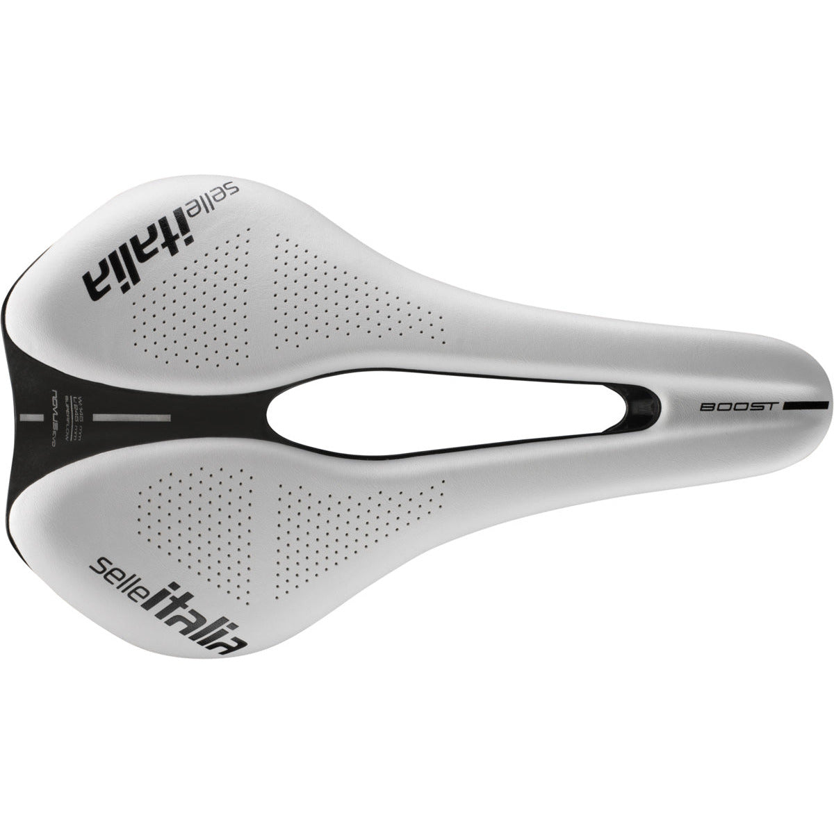 Sella Selle Italia Novus Evo Boost Kit Carbon Superflow L Limited Edition - Bianco Selle Italia