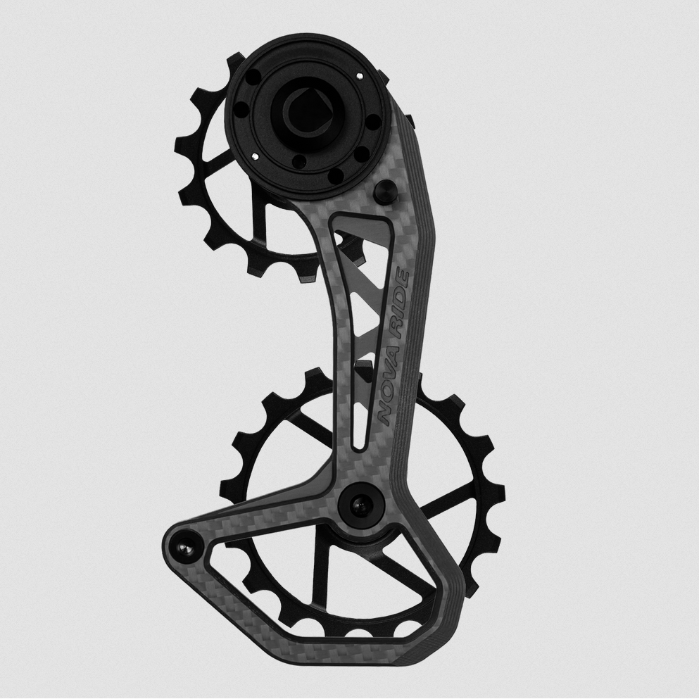 Sistema Pulegge Nova Ride CCD EVO Sram AXS 12v - Nero Nova Ride