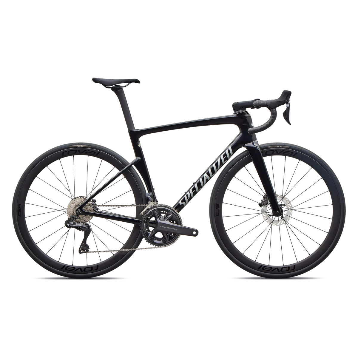 Specialized Tarmac SL9 Expert Shiano Ultegra Di2 - Glänzend Schwarz Silver Dust