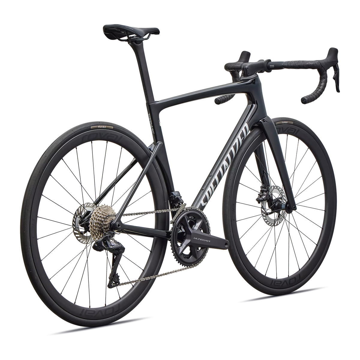 Specialized Tarmac SL9 Expert Shiano Ultegra Di2 - Glänzend Schwarz Silver Dust