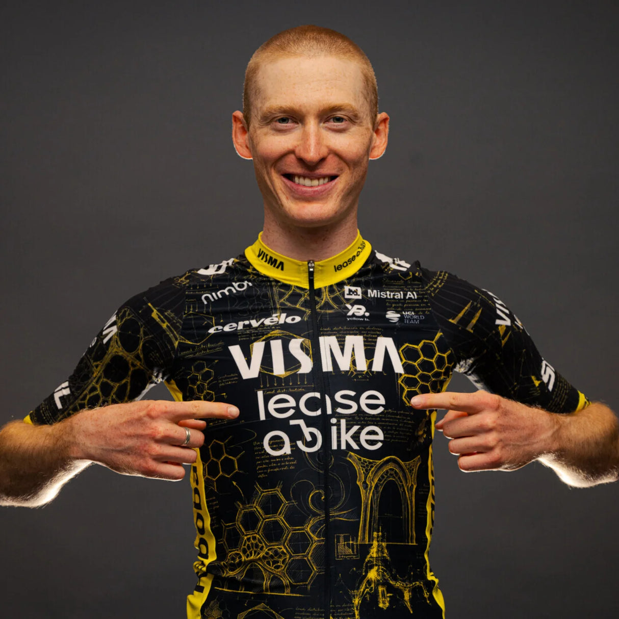 Maglia Team Visma Lease a bike 2026 The Architect Premium Aero - Tdf