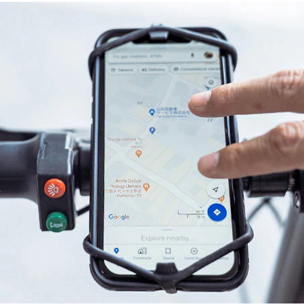 Supporto Smartphone Ulac Spyder Z PRO - Nero Ulac