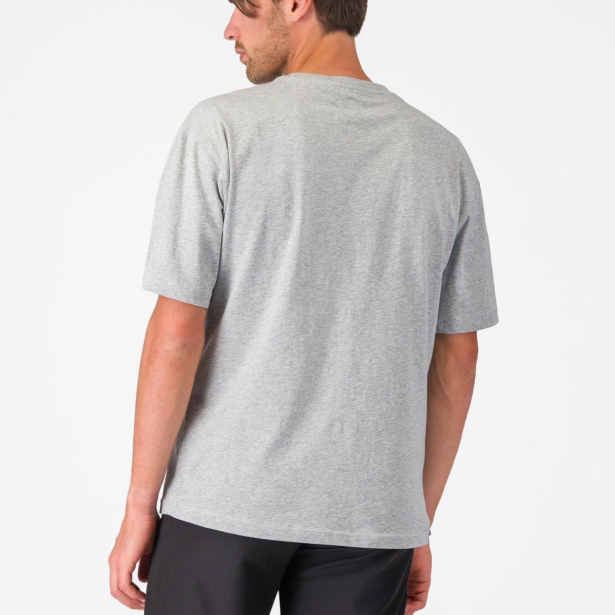 T-Shirt Castelli Innovation Logo - Grigio Castelli