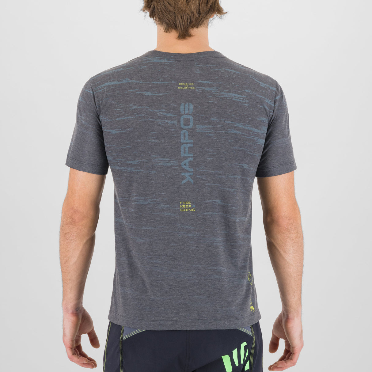 T-Shirt Karpos Tremalzo - Grigio azzurro Karpos